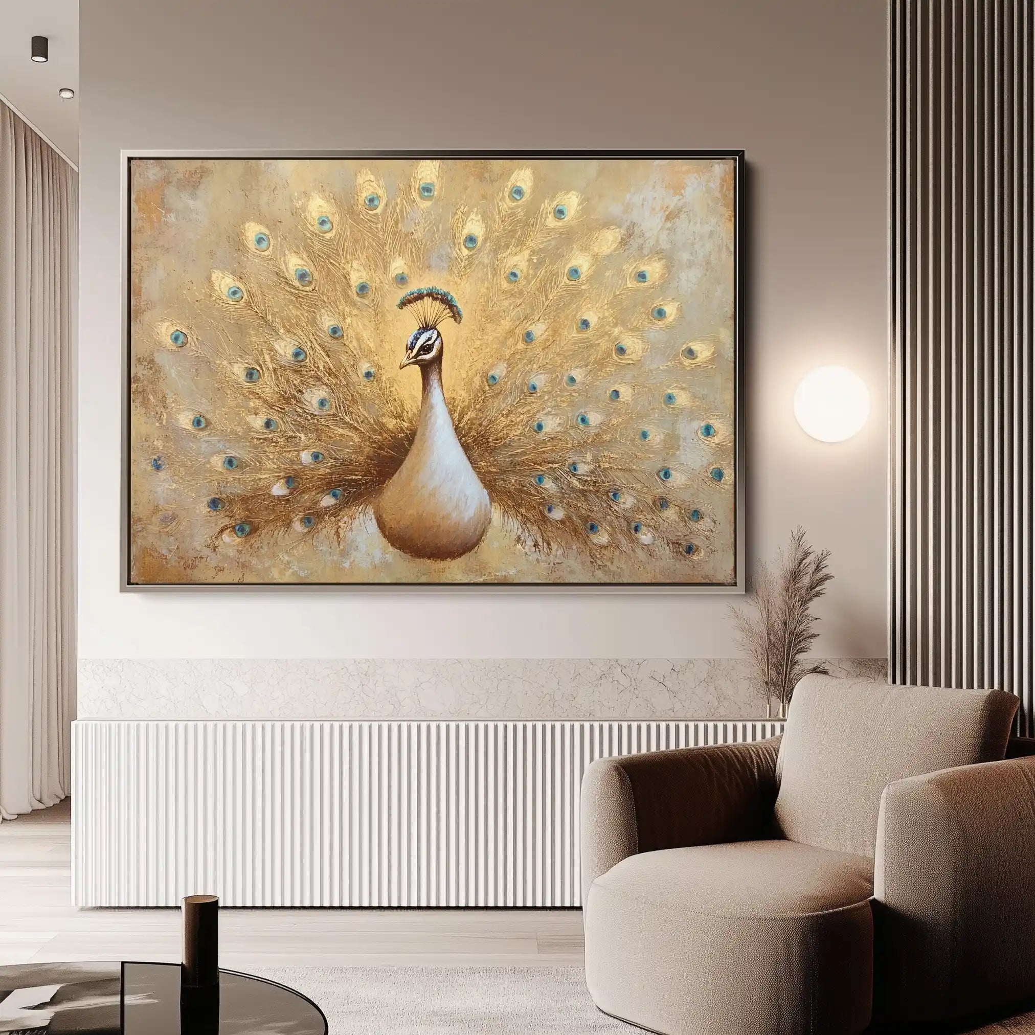 Animals 016 Canvas Art 90 x 60 cm / Stretched on hidden frame