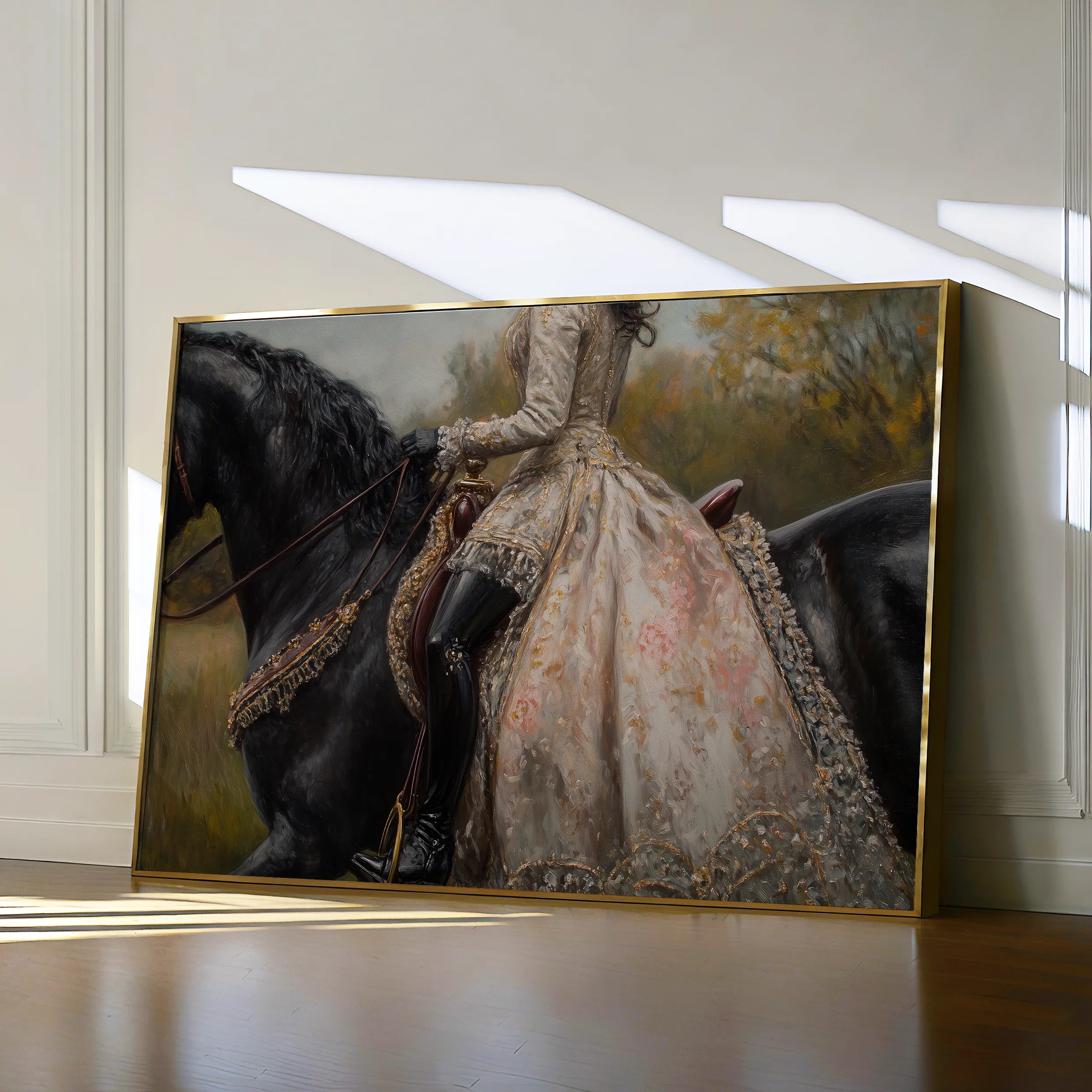 Classic Canvas Wall Art WAD016-CL 90 x 60 cm / Stretched on hidden frame