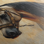 Horses 016 Canvas Art 90 x 60 cm / Stretched on hidden frame