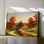 Landscape 016 Canvas Art 90 x 60 cm / Stretched on hidden frame