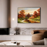 Landscape 016 Canvas Art 90 x 60 cm / Stretched on hidden frame