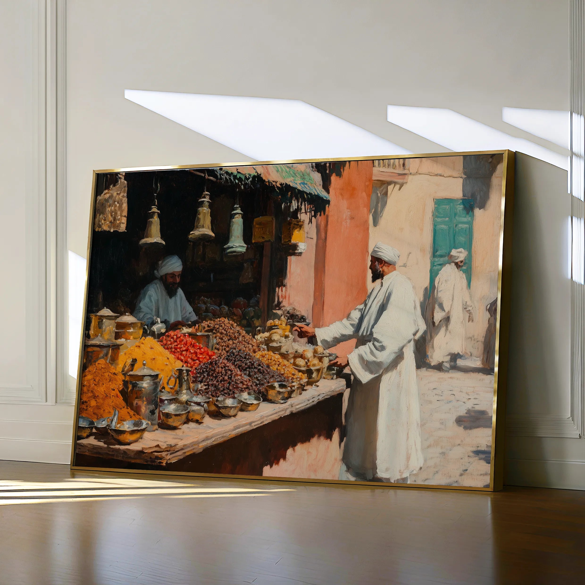 Orientalist Canvas Wall Art WAD016-OR 90 x 60 cm / Stretched on hidden frame