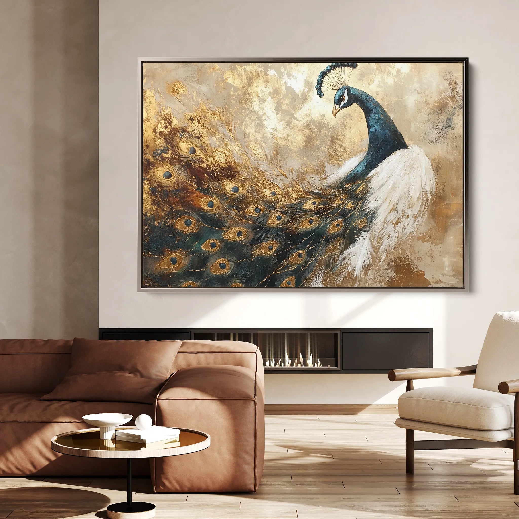 Animals Canvas Wall Art WAD017-AN 90 x 60 cm / Stretched on hidden frame