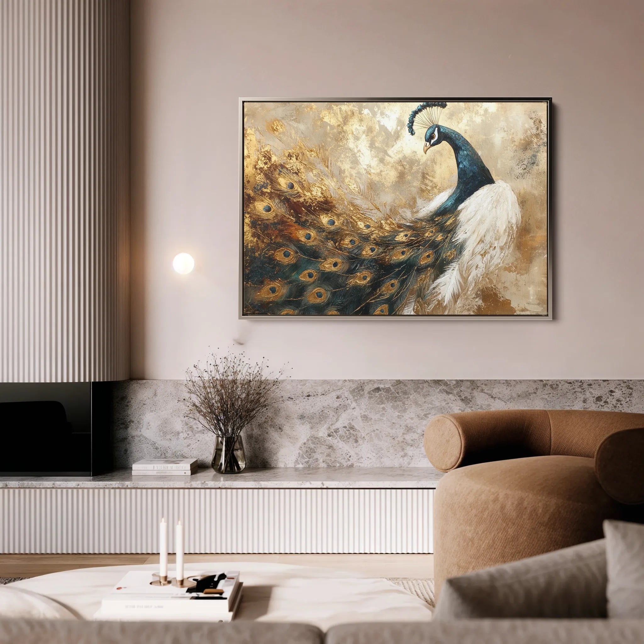 Animals Canvas Wall Art WAD017-AN 90 x 60 cm / Stretched on hidden frame
