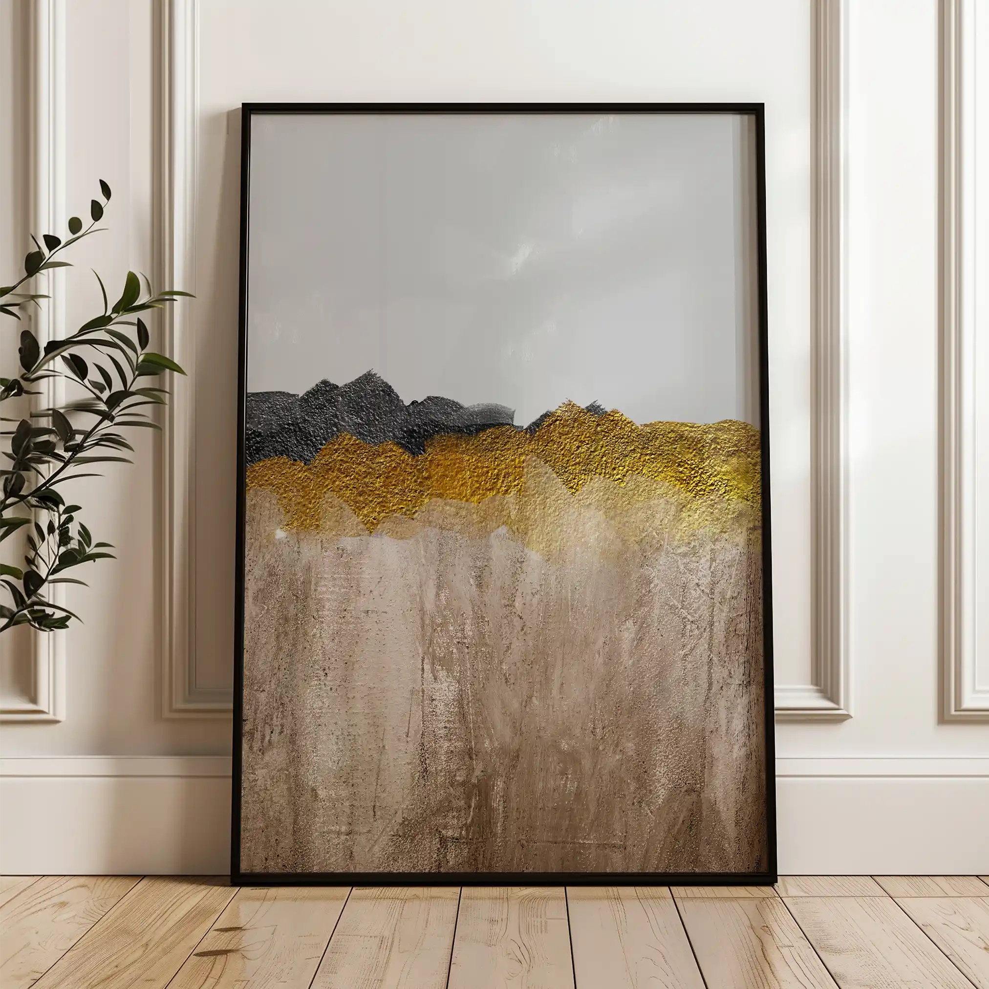 Abstract Canvas Wall Art WAD017-A 90 x 60 cm / Stretched on hidden frame