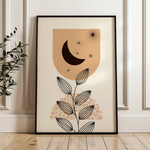 Boho 017 Canvas Art 90 x 60 cm / Stretched on hidden frame