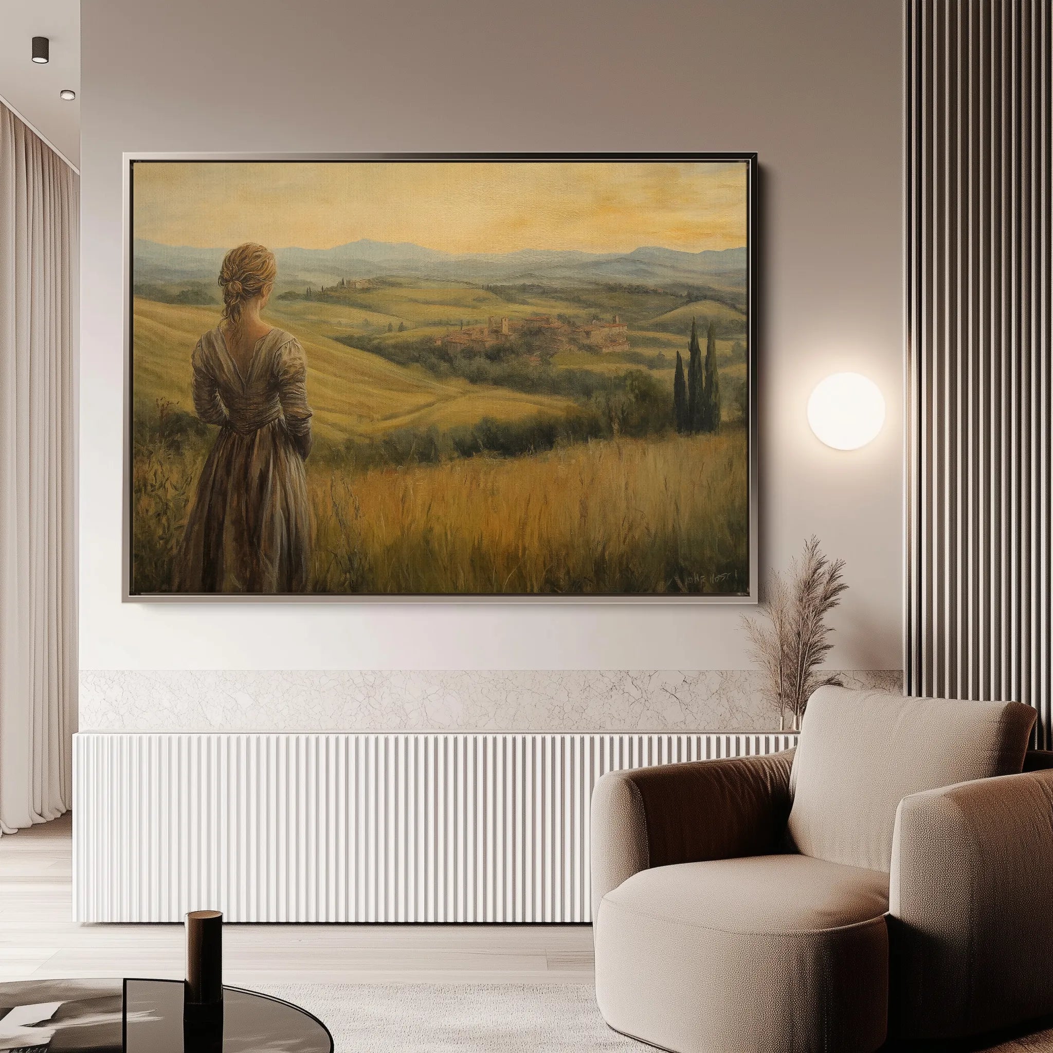 Classic Canvas Wall Art WAD017-CL 90 x 60 cm / Stretched on hidden frame