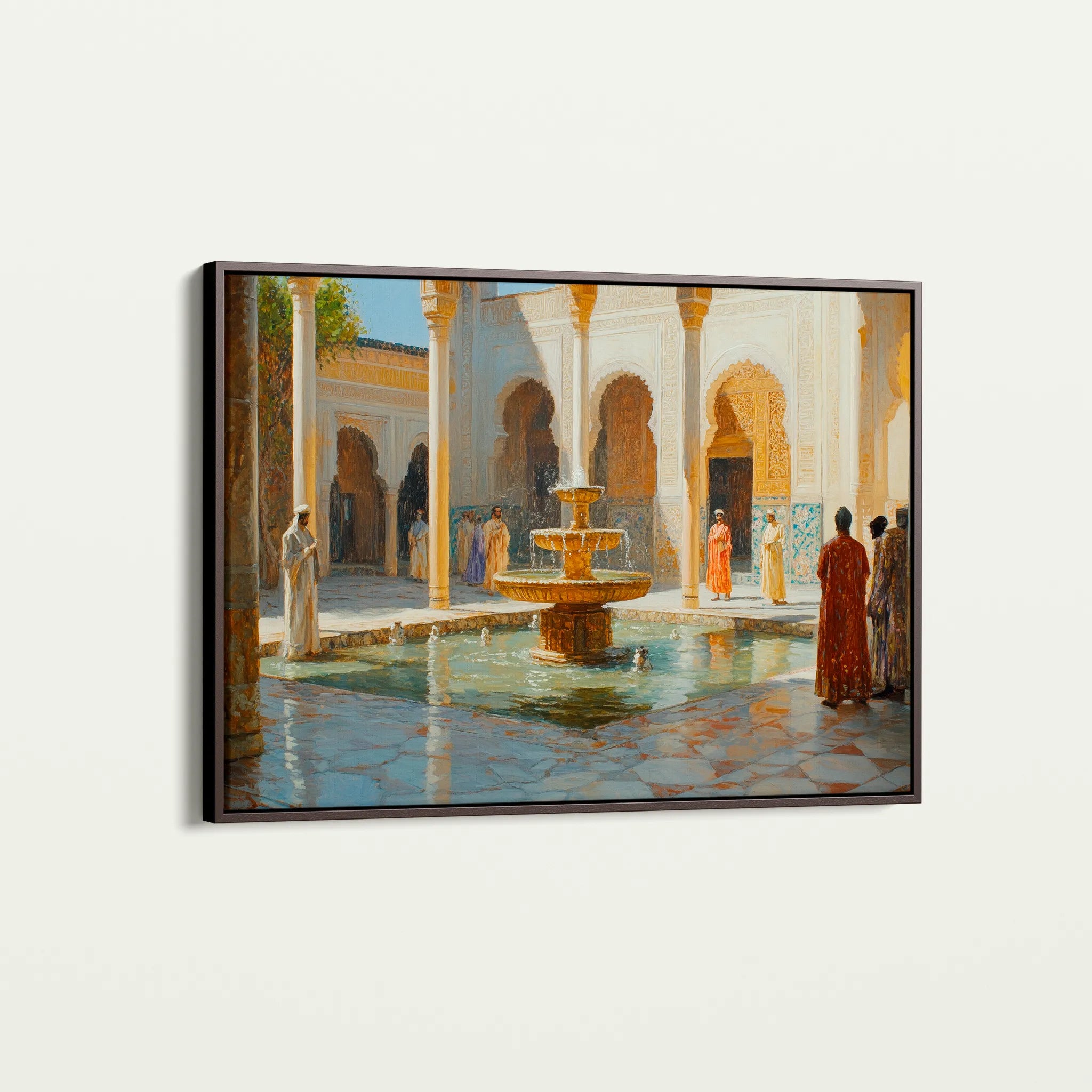 Orientalist Canvas Wall Art WAD017-OR 90 x 60 cm / Stretched on hidden frame