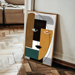Portrait 017 Canvas Art 90 x 60 cm / Stretched on hidden frame