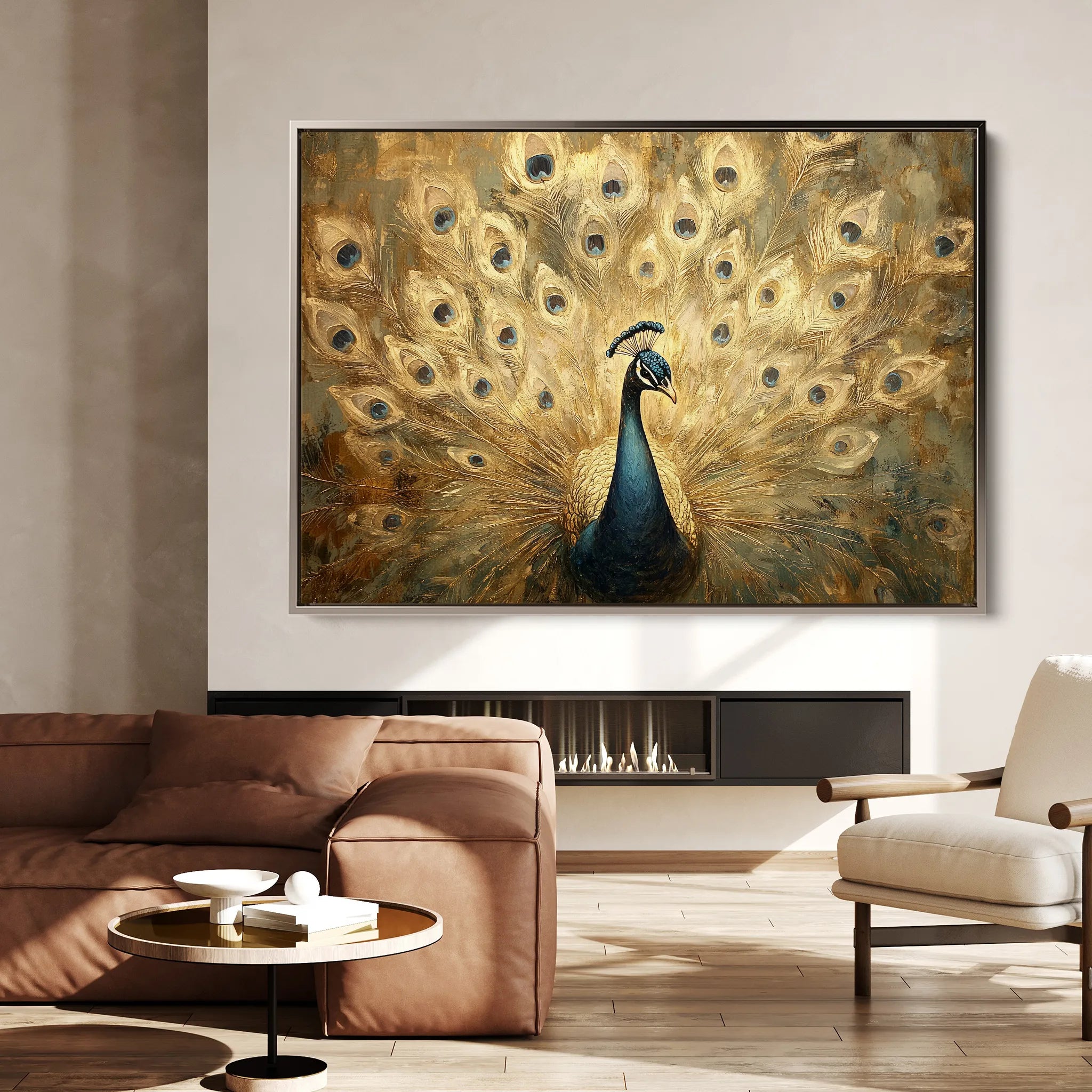 Animals Canvas Wall Art WAD018-AN 90 x 60 cm / Stretched on hidden frame