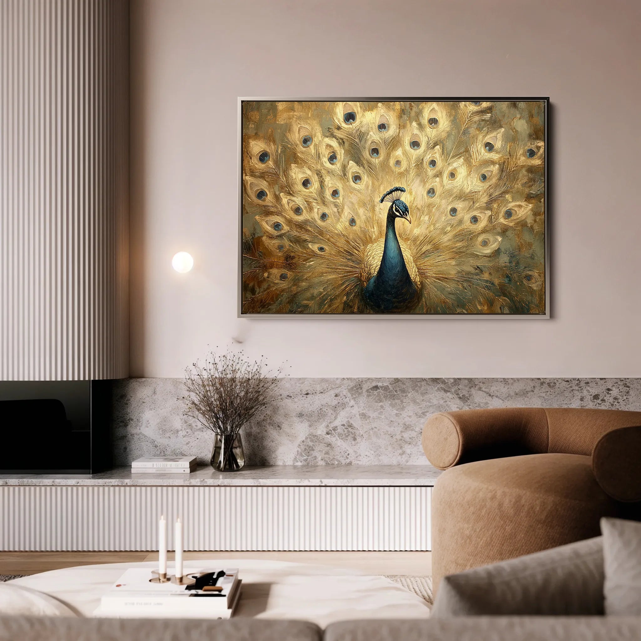 Animals Canvas Wall Art WAD018-AN 90 x 60 cm / Stretched on hidden frame