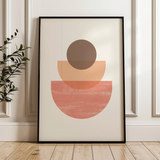 Boho 018 Canvas Art 90 x 60 cm / Stretched on hidden frame
