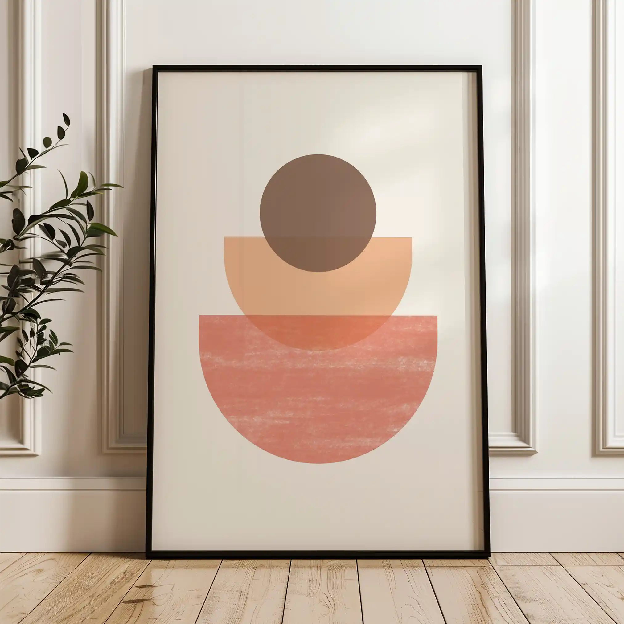 Boho 018 Canvas Art 90 x 60 cm / Stretched on hidden frame
