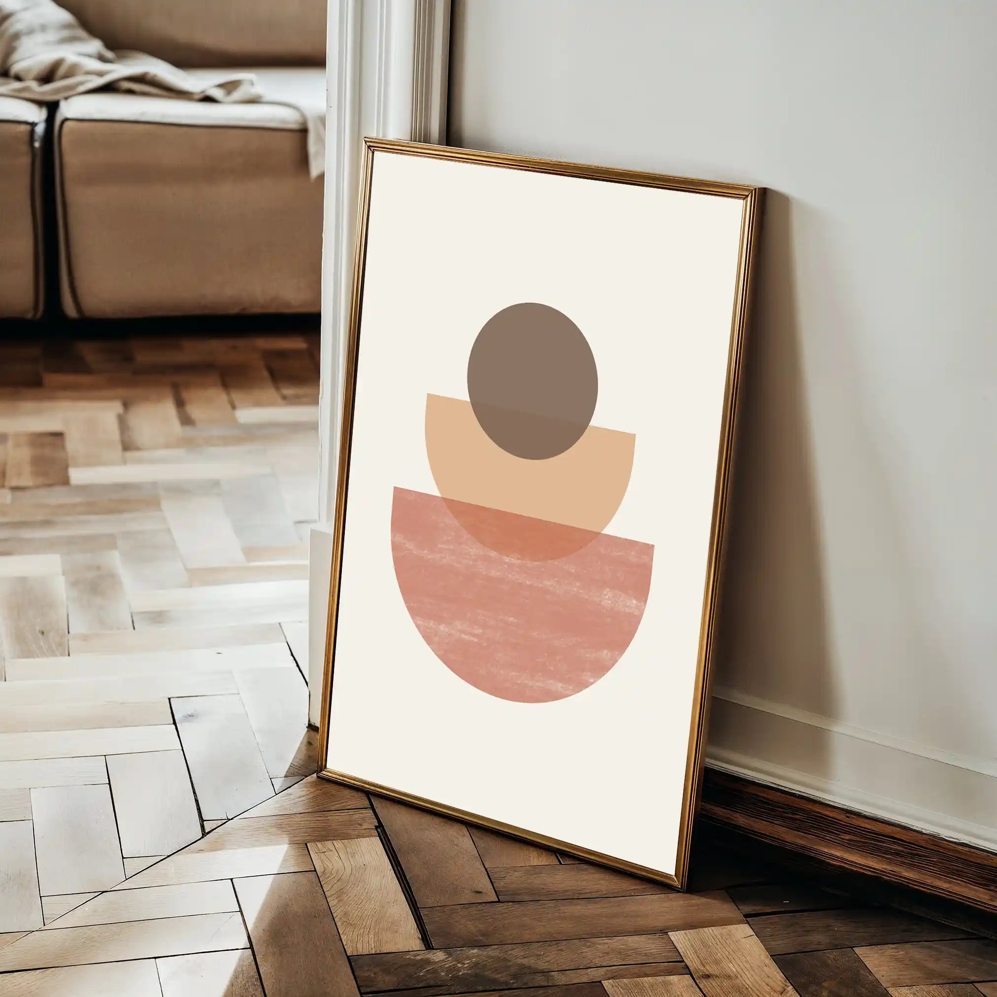 Boho 018 Canvas Art 90 x 60 cm / Stretched on hidden frame