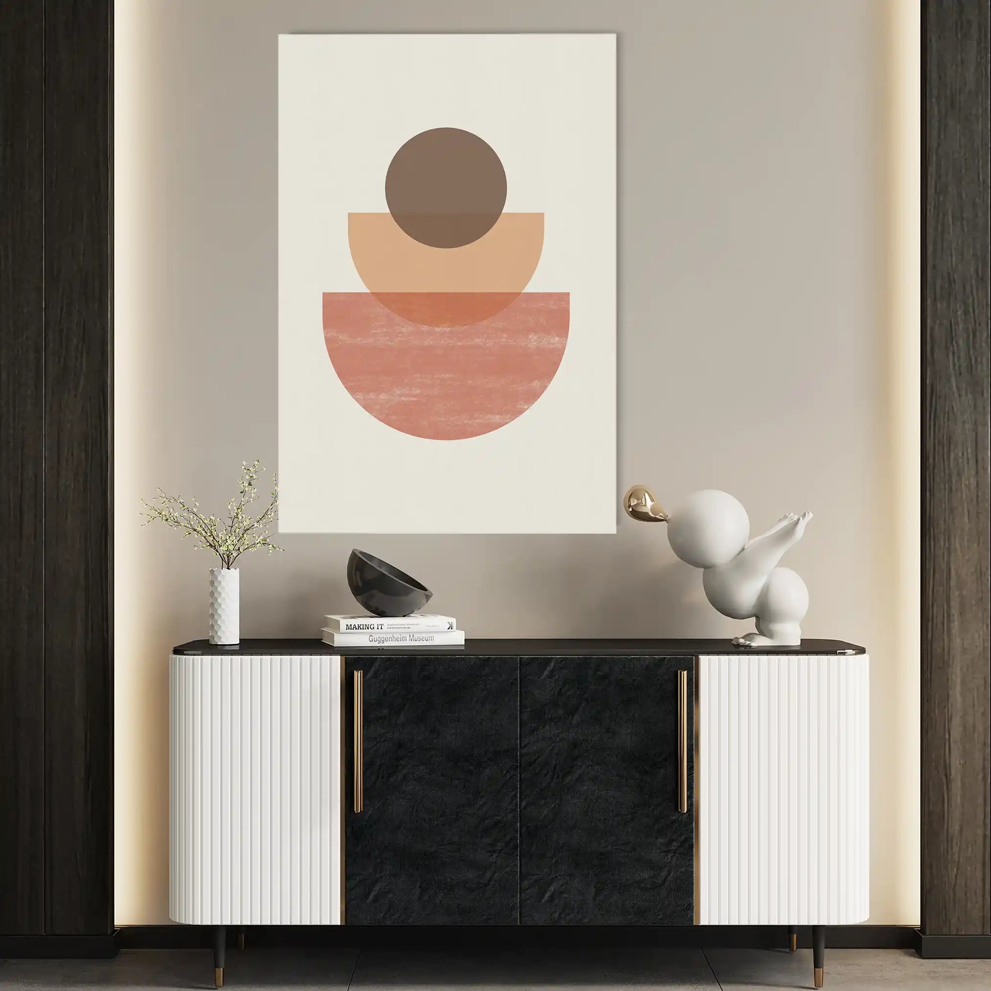 Boho 018 Canvas Art 90 x 60 cm / Stretched on hidden frame