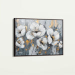 Floral Canvas Wall Art WAD018-F 90 x 60 cm / Stretched on hidden frame