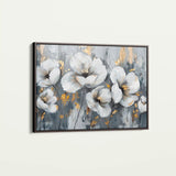 Floral Canvas Wall Art WAD018-F 90 x 60 cm / Stretched on hidden frame