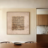 Islamic 018 Canvas Art 60 x 60 cm / Stretched on hidden frame