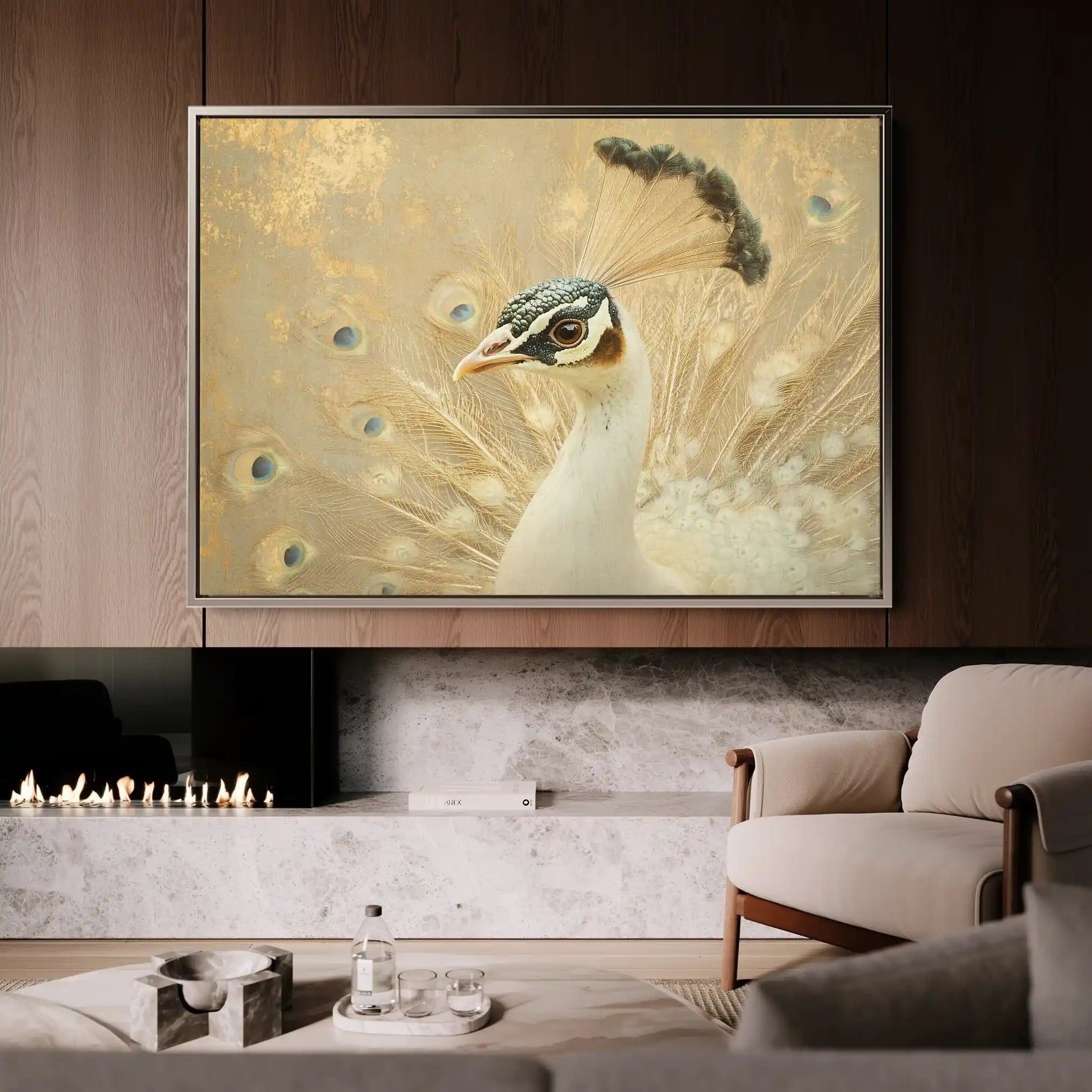 Animals 019 Canvas Art 90 x 60 cm / Stretched on hidden frame