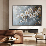 Floral Canvas Wall Art WAD019-F 90 x 60 cm / Stretched on hidden frame