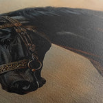 Horses 019 Canvas Art 90 x 60 cm / Stretched on hidden frame