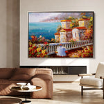 Landscape 019 Canvas Art 90 x 60 cm / Stretched on hidden frame