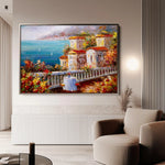 Landscape 019 Canvas Art 90 x 60 cm / Stretched on hidden frame