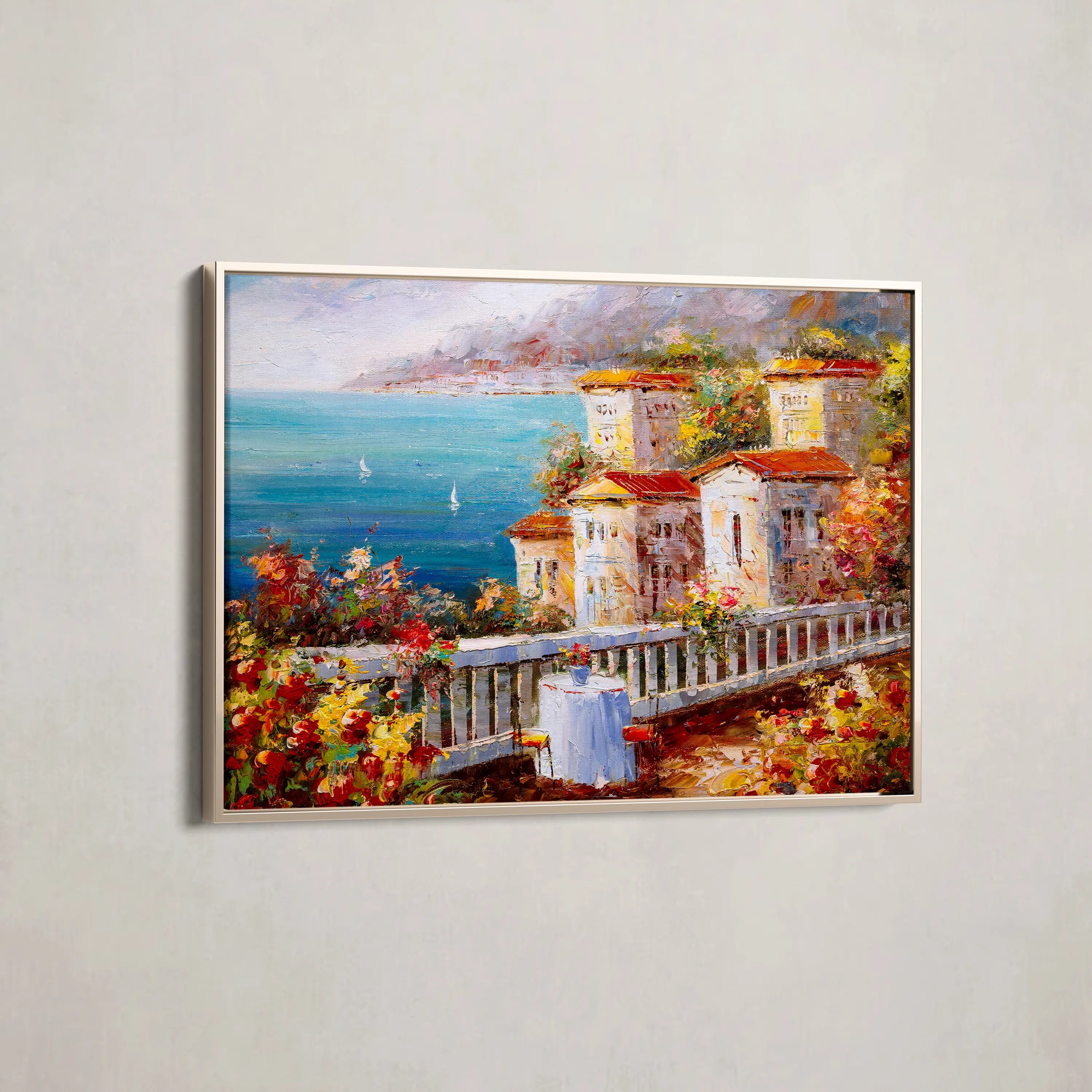 Landscape Canvas Wall Art WAD019-L 90 x 60 cm / Stretched on hidden frame