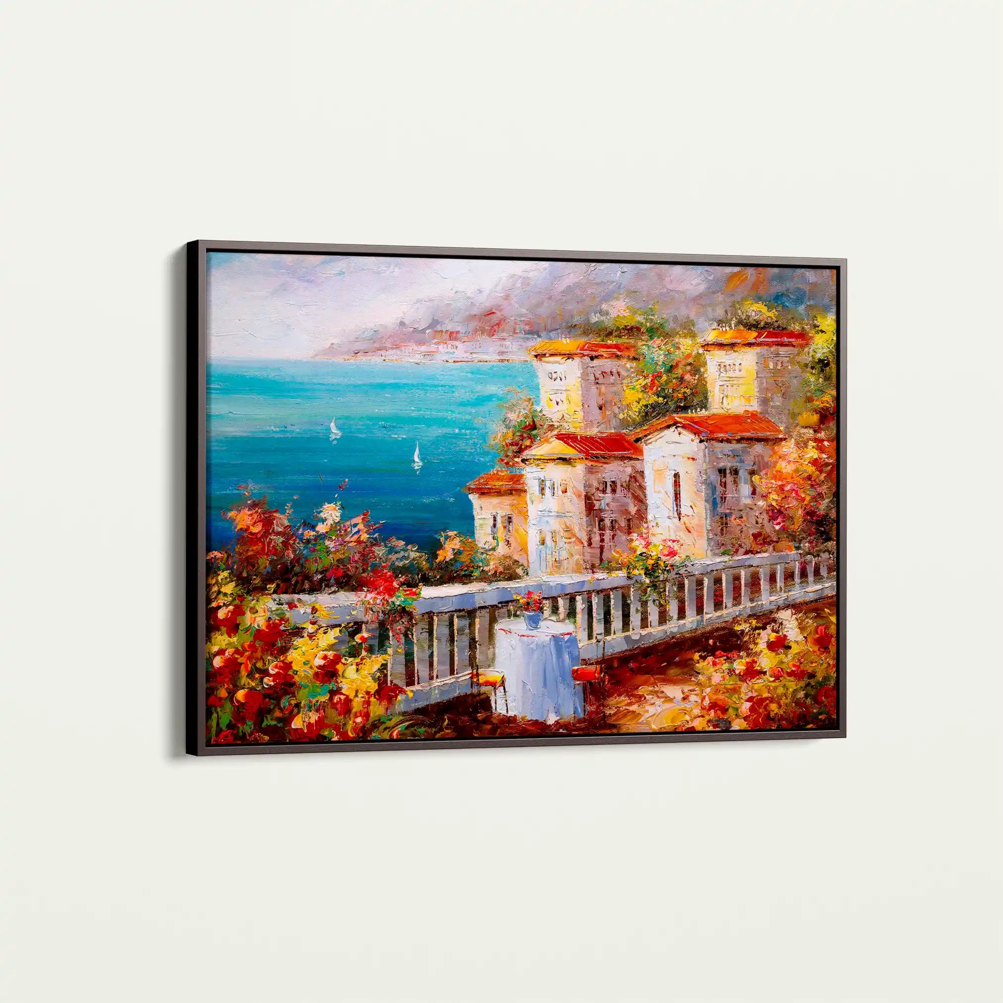 Landscape 019 Canvas Art 90 x 60 cm / Stretched on hidden frame