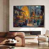 Orientalist 019 Canvas Art 90 x 60 cm / Stretched on hidden frame