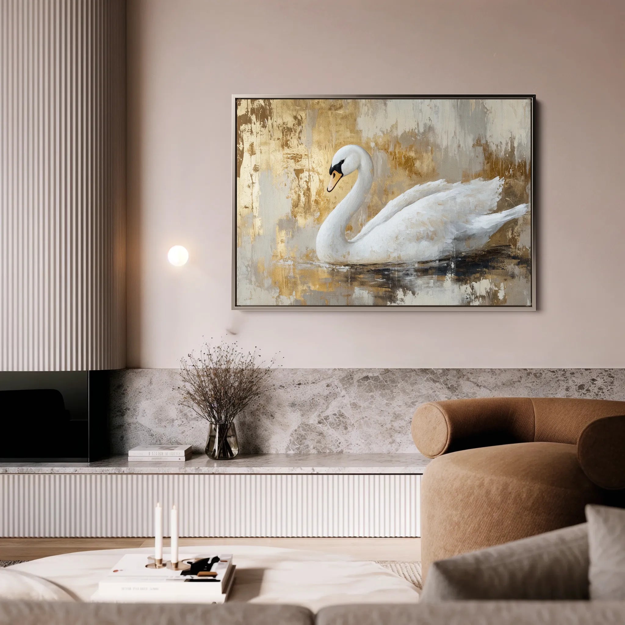 Animals Canvas Wall Art WAD020-AN 90 x 60 cm / Stretched on hidden frame