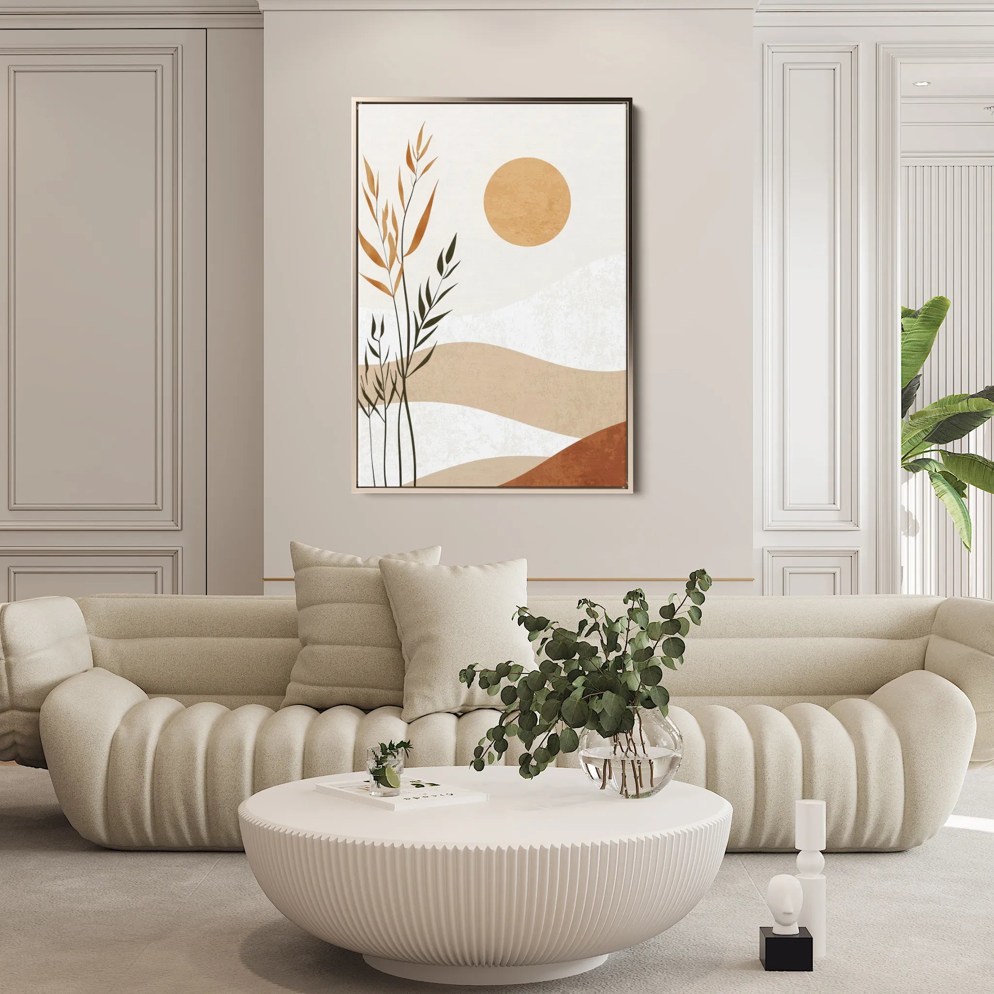 Boho Canvas Wall Art WAD020-BH 90 x 60 cm / Stretched on hidden frame