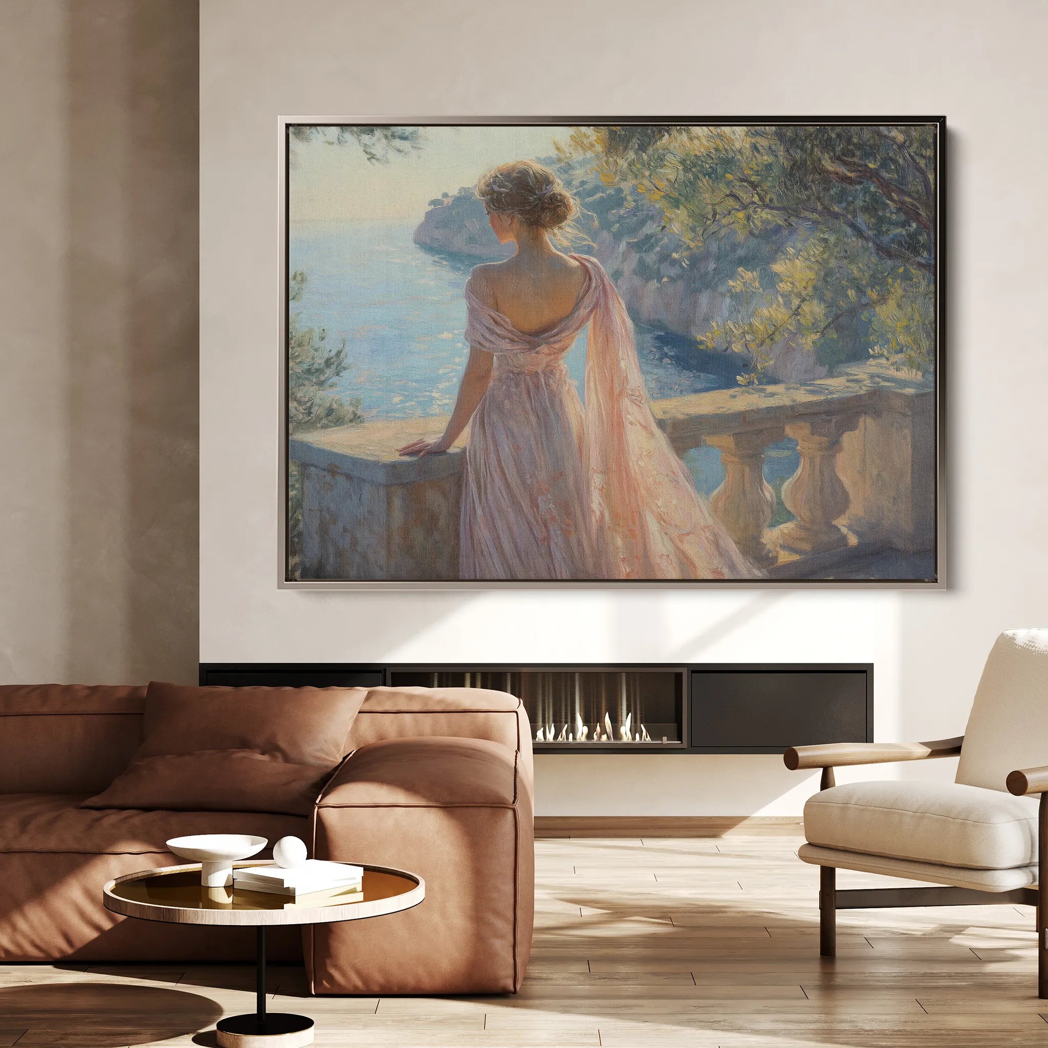 Classic Canvas Wall Art WAD020-CL 90 x 60 cm / Stretched on hidden frame