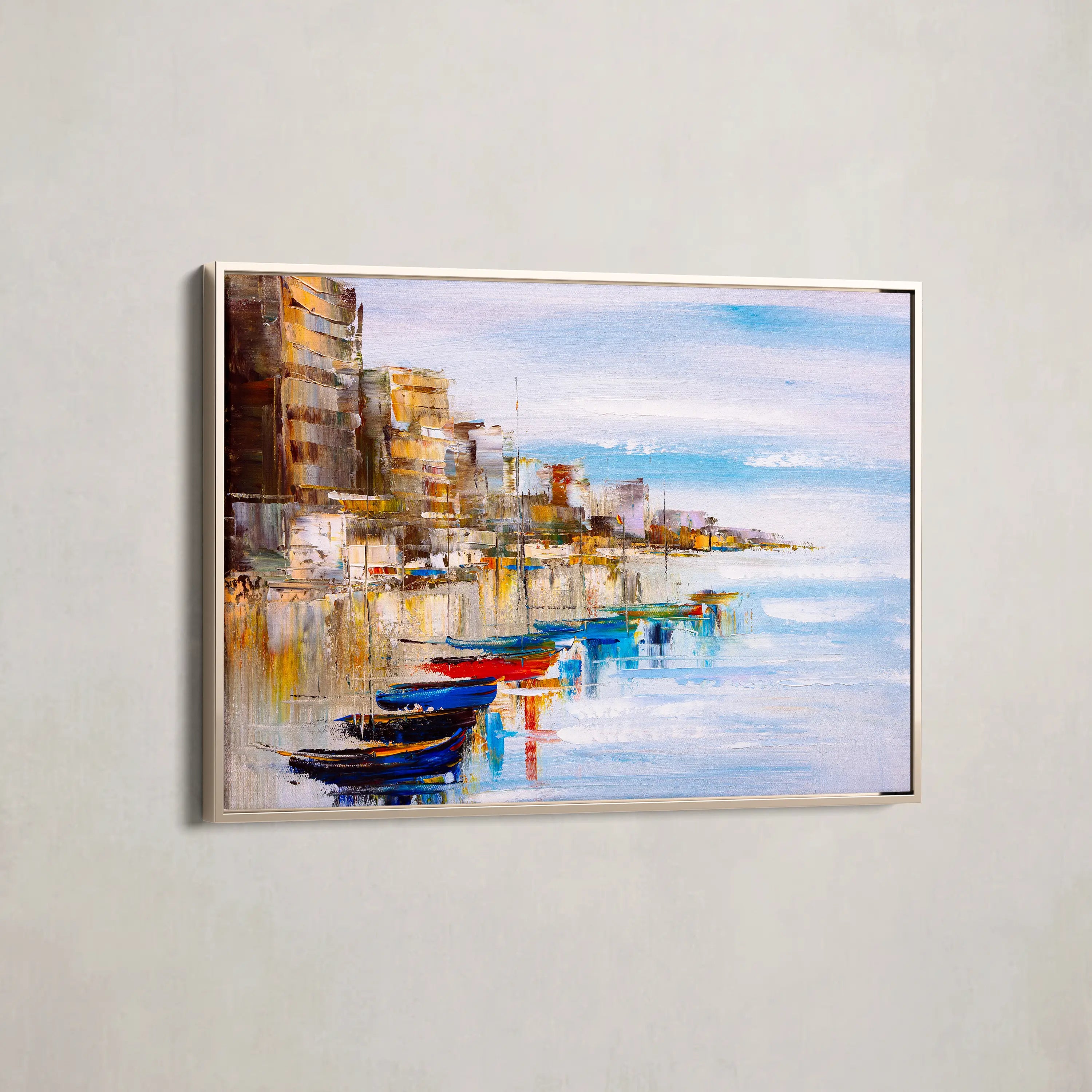 Landscape Canvas Wall Art WAD020-L 90 x 60 cm / Stretched on hidden frame