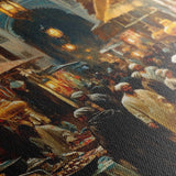 Orientalist 020 Canvas Art 90 x 60 cm / Stretched on hidden frame