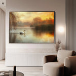 Animals 021 Canvas Art 90 x 60 cm / Stretched on hidden frame