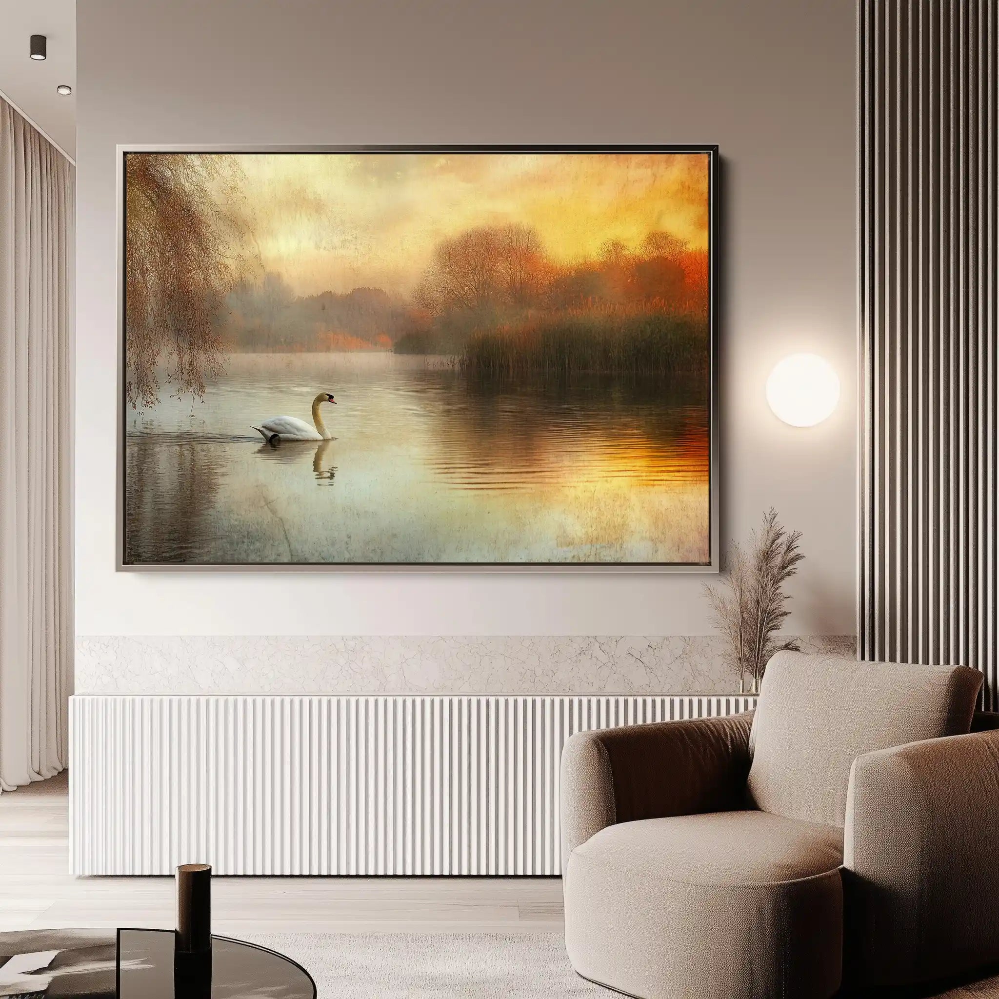 Animals 021 Canvas Art 90 x 60 cm / Stretched on hidden frame