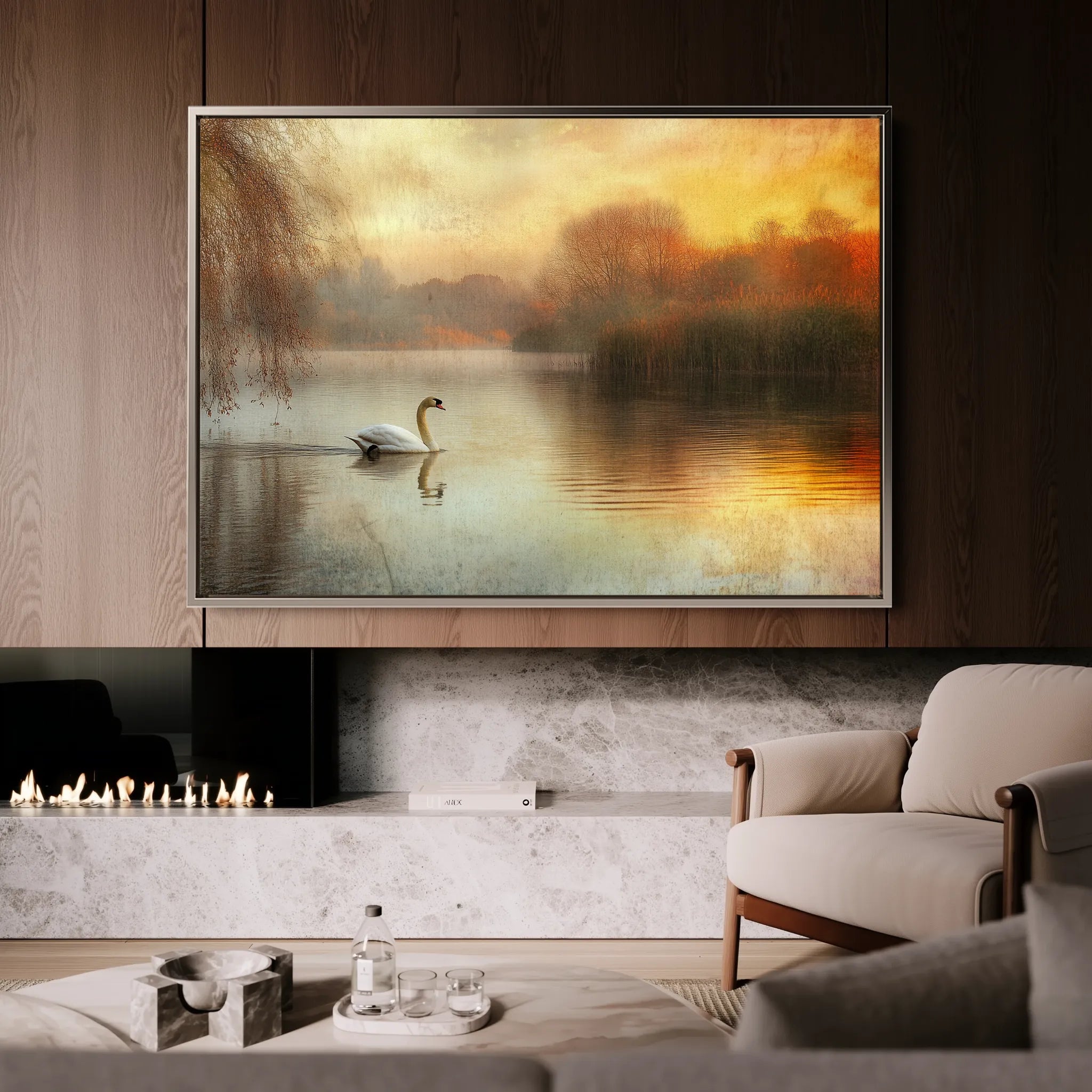 Animals Canvas Wall Art WAD021-AN 90 x 60 cm / Stretched on hidden frame