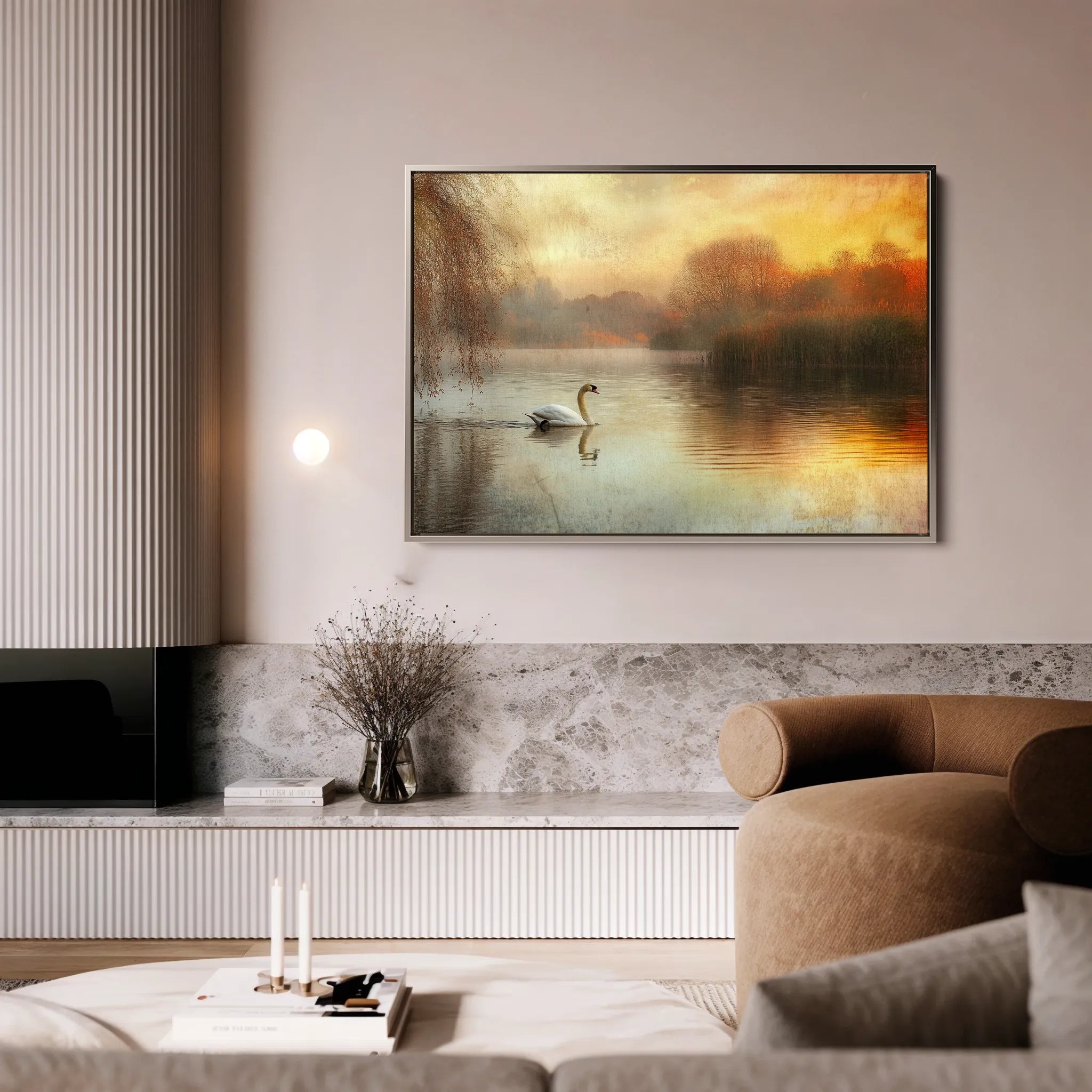 Animals Canvas Wall Art WAD021-AN 90 x 60 cm / Stretched on hidden frame