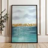 Abstract 021 Canvas Art 60 x 40 cm / Stretched on hidden frame