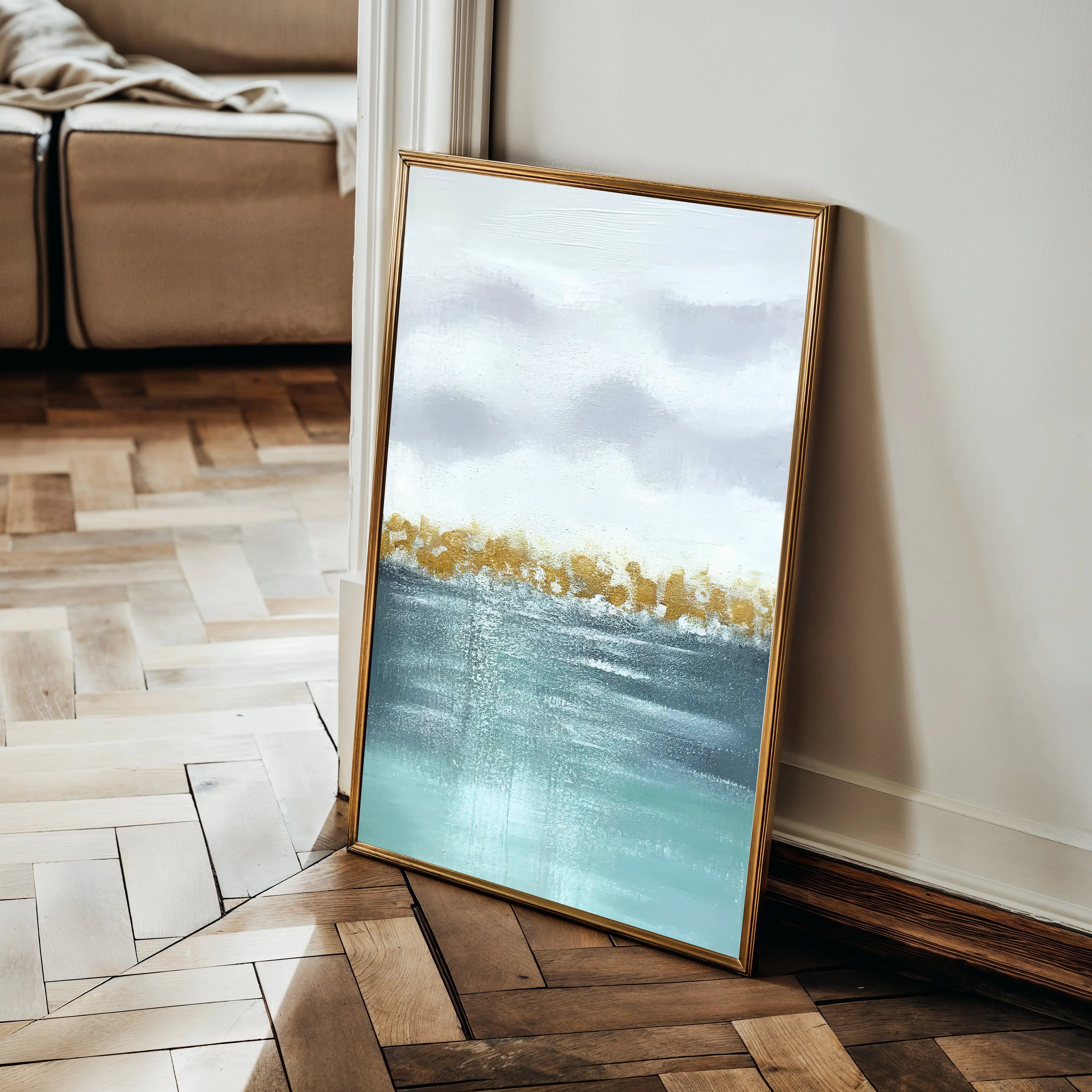 Abstract Canvas Wall Art WAD021-A 90 x 60 cm / Stretched on hidden frame