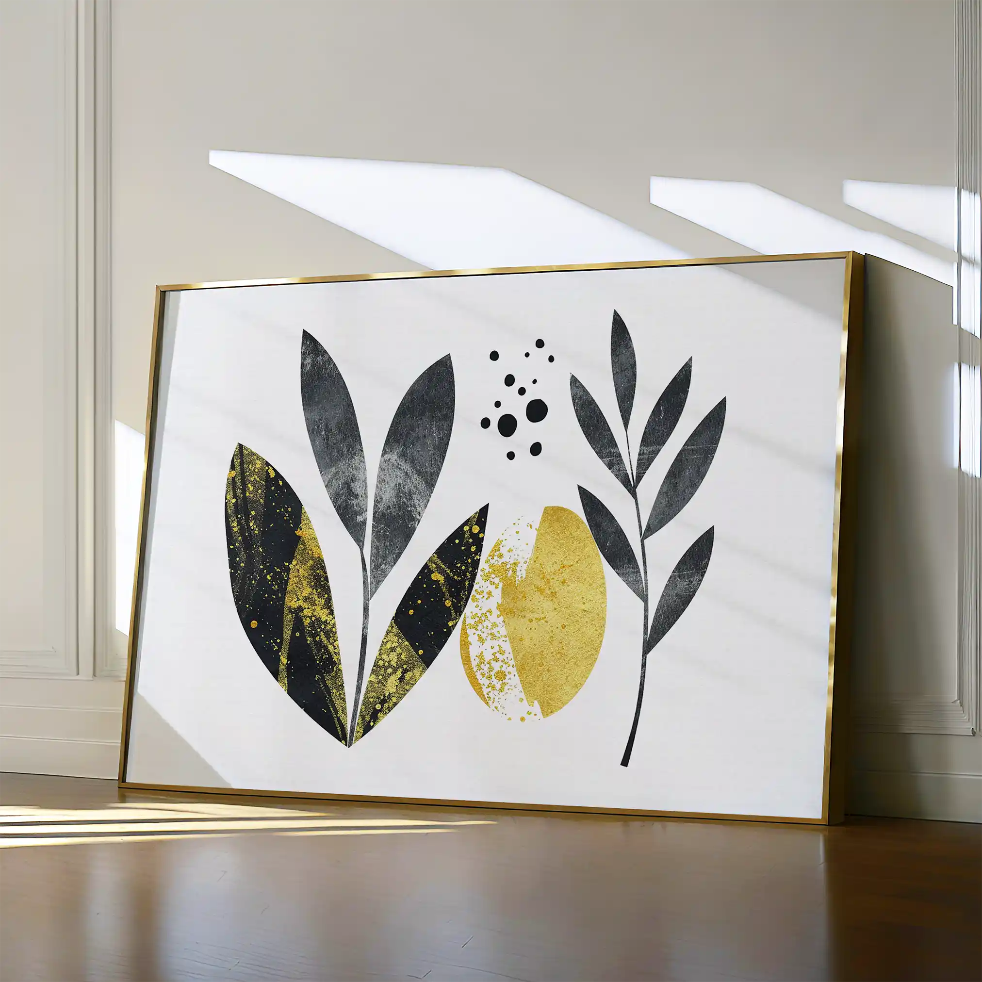Boho 021 Canvas Art 90 x 60 cm / Stretched on hidden frame