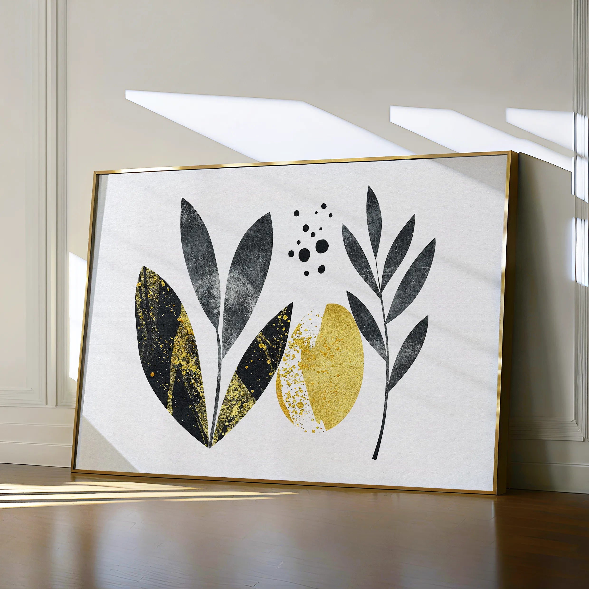 Boho Canvas Wall Art WAD021-BH 90 x 60 cm / Stretched on hidden frame
