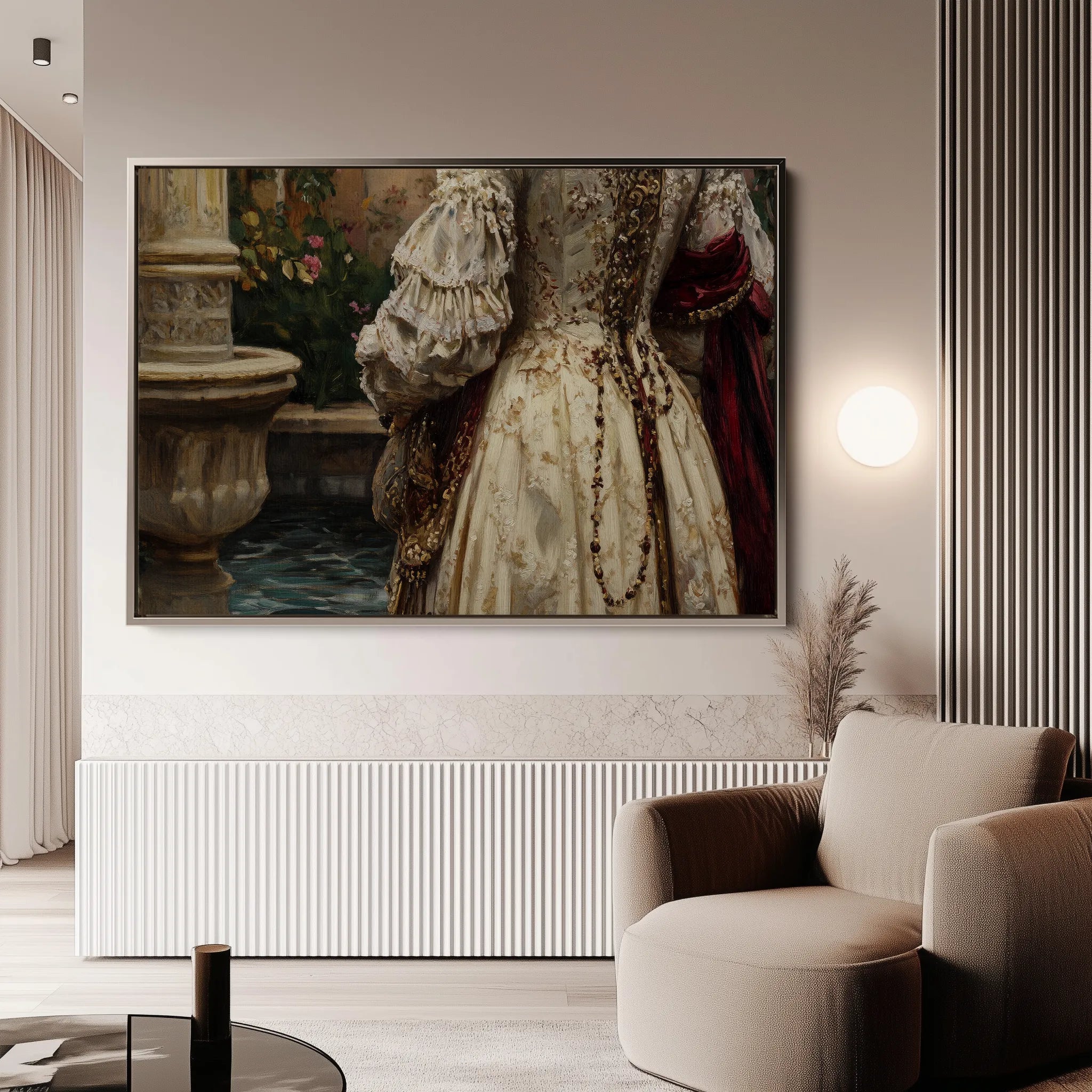 Classic Canvas Wall Art WAD021-CL 90 x 60 cm / Stretched on hidden frame