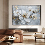 Floral Canvas Wall Art WAD021-F 90 x 60 cm / Stretched on hidden frame