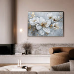 Floral Canvas Wall Art WAD021-F 90 x 60 cm / Stretched on hidden frame