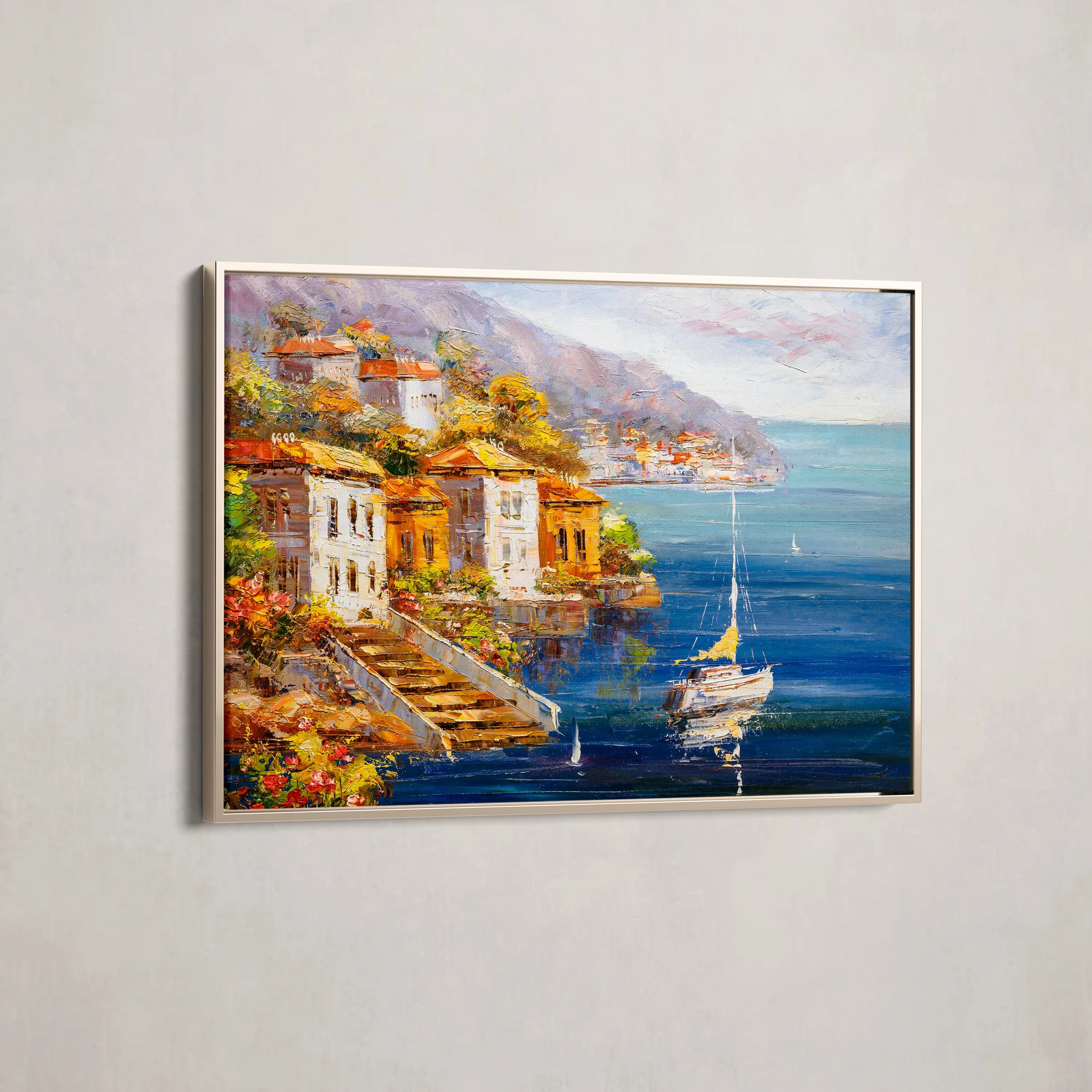 Landscape Canvas Wall Art WAD021-L 90 x 60 cm / Stretched on hidden frame