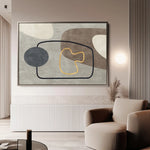Boho 022 Canvas Art 90 x 60 cm / Stretched on hidden frame