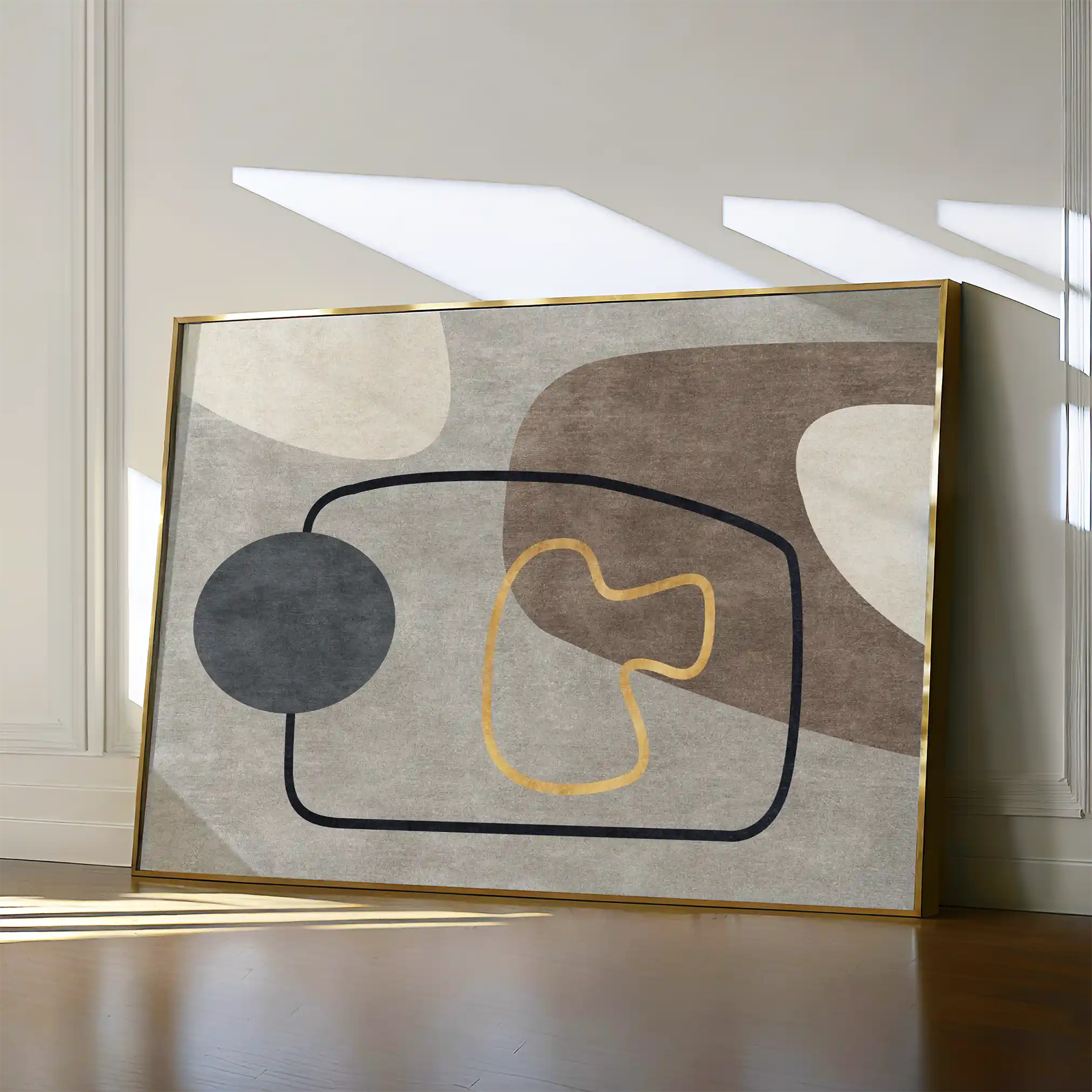 Boho 022 Canvas Art 90 x 60 cm / Stretched on hidden frame