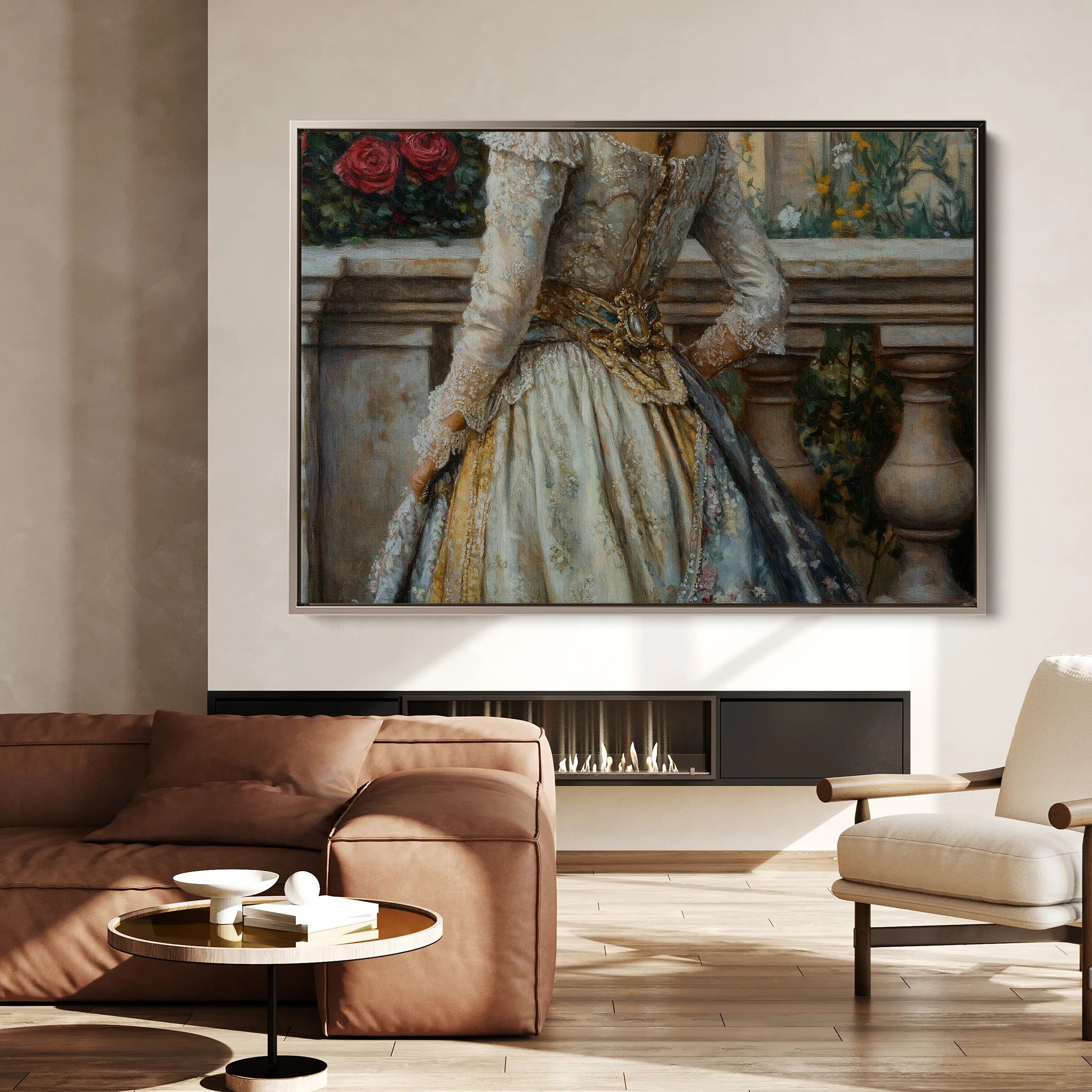 Classic Canvas Wall Art WAD022-CL 90 x 60 cm / Stretched on hidden frame